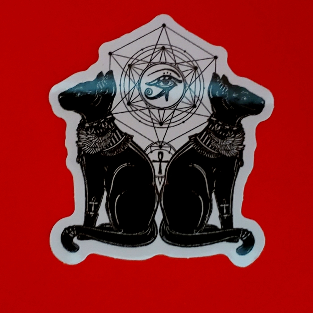 6/$10 Gothic Halloween stickers